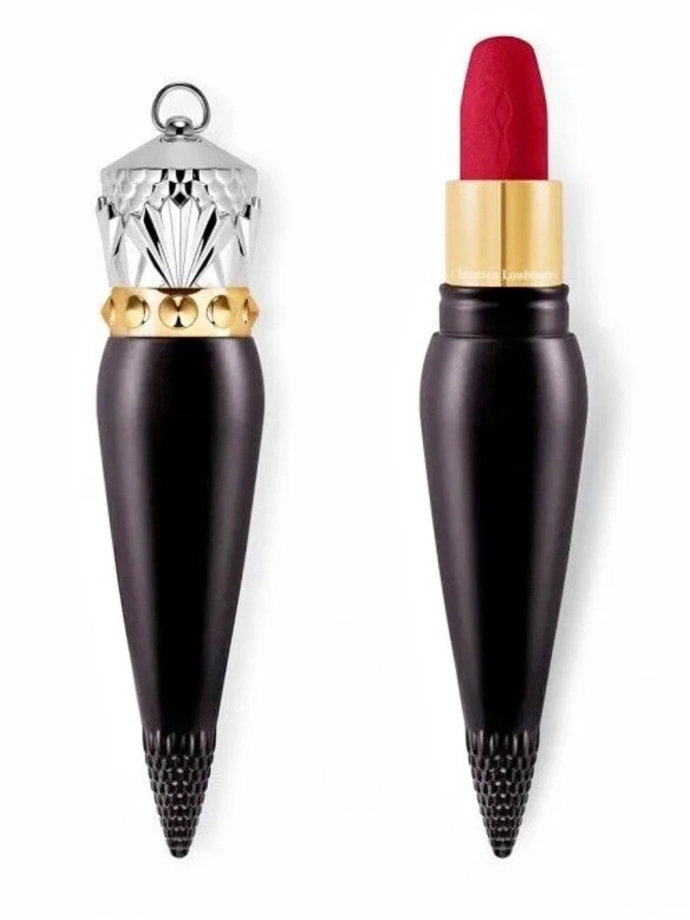 Christian Louboutin Rouge Louboutin Velvet Matte-001M Red Dramadouce